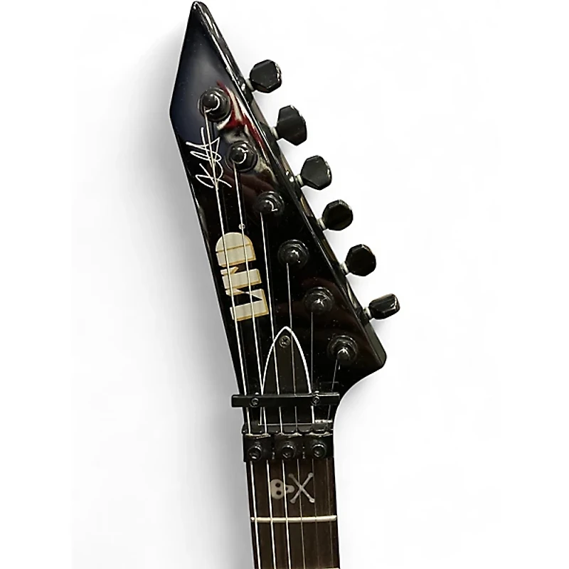 Used ESP LTD KH602 Kirk Hammett Signature Black Solid Body Electric Guitar