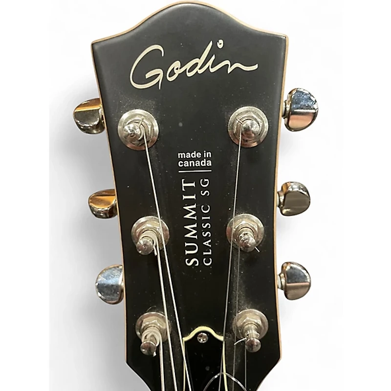 Used Godin SUMMIT CLASSIC SG Black Solid Body Electric Guitar