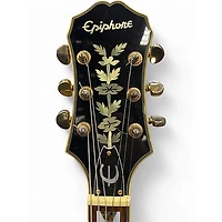 Used Epiphone Sheraton Black Hollow Body Electric Guitar