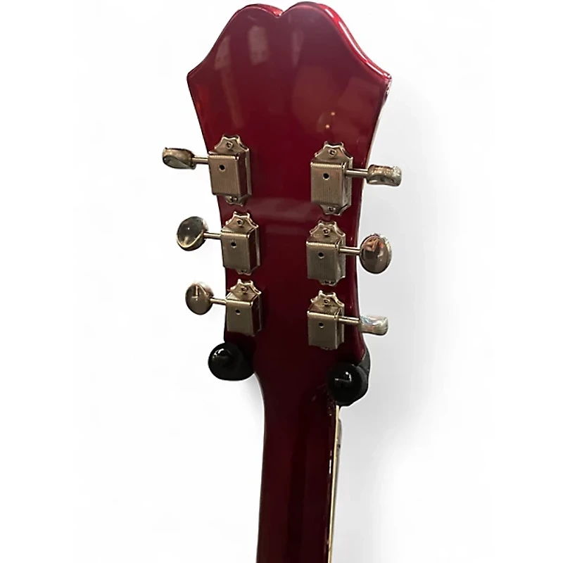 Used Epiphone Riviera Sparkling Burgundy Hollow Body Electric Guitar