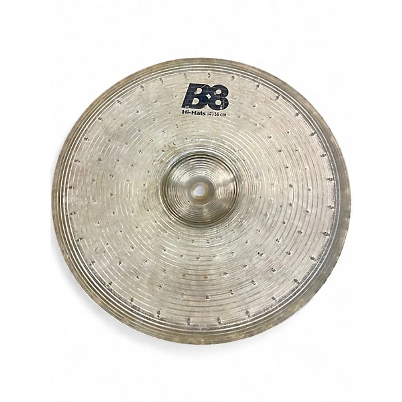 Used SABIAN 14in B8 Hi Hat Top Cymbal