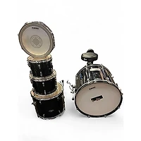 Used Pearl 5 Piece Roadshow Black Drum Kit