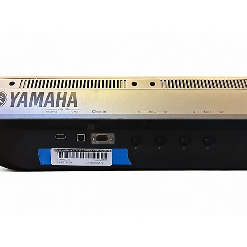 Used Yamaha Tyros 5 61 Key Arranger Keyboard