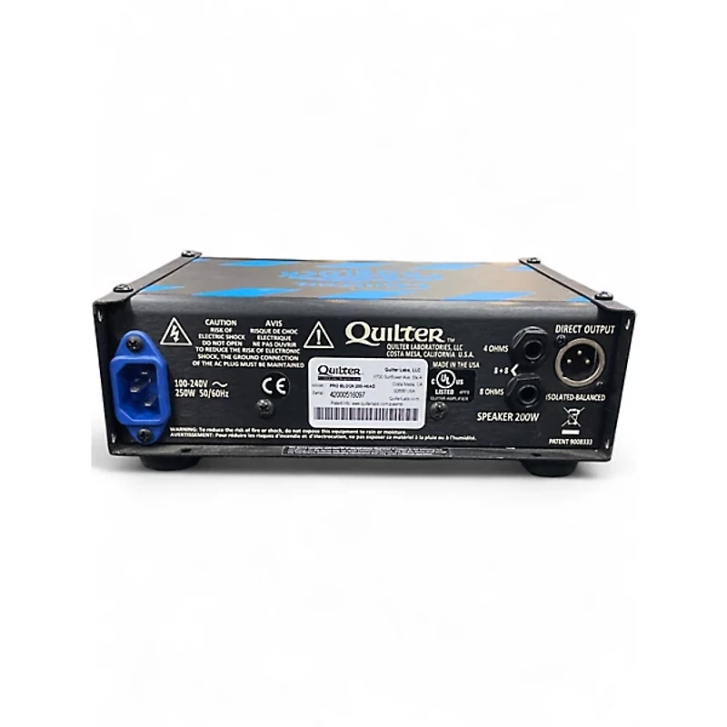 Used Quilter Labs PRO BLOCK 200 Solid State Guitar Amp Head