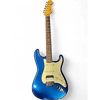 Used Fender American Ultra Stratocaster HSS Cobra Blue Solid Body Electric Guitar