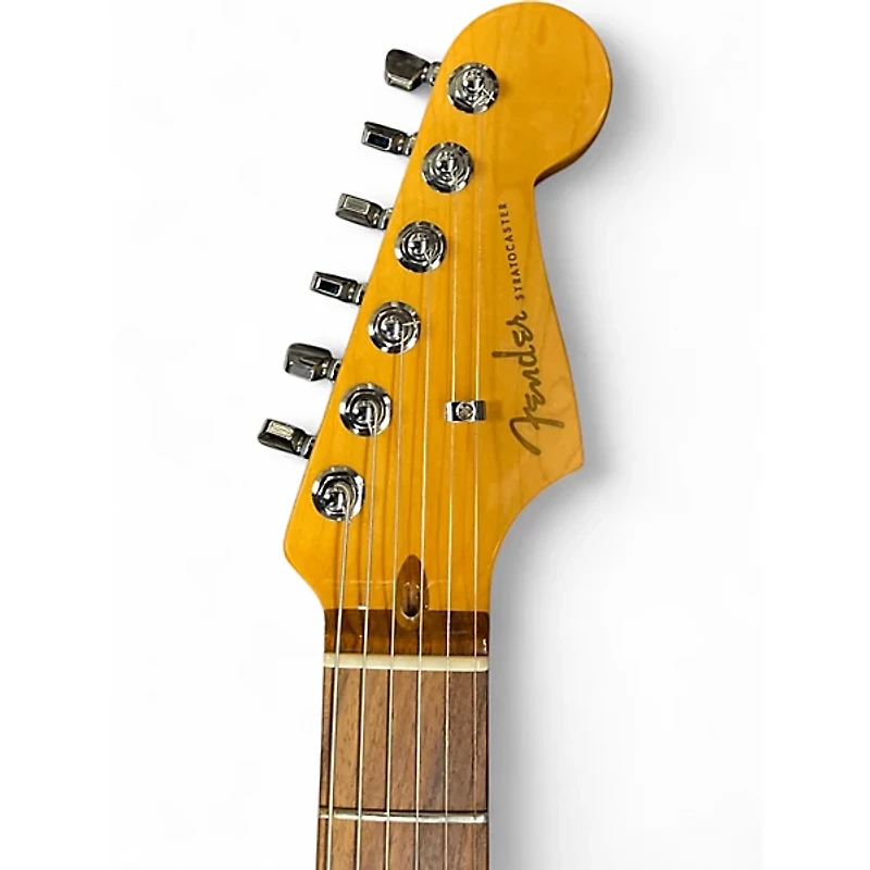 Used Fender American Ultra Stratocaster HSS Cobra Blue Solid Body Electric Guitar