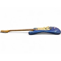 Used Fender American Ultra Stratocaster HSS Cobra Blue Solid Body Electric Guitar