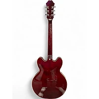 Used Epiphone Noel Gallagher Riviera DARK WINE RED Hollow Body Electric Guitar