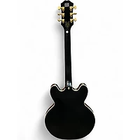 Used Epiphone EMILY WOLFE SHERATON Satin Black Hollow Body Electric Guitar