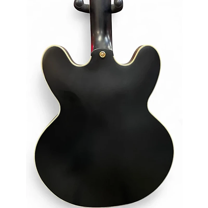 Used Epiphone EMILY WOLFE SHERATON Satin Black Hollow Body Electric Guitar