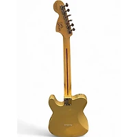 Used Fender Chris Shiflett Telecaster Deluxe Gold Solid Body Electric Guitar