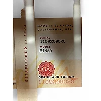 Used Taylor 614CE Natural Acoustic Electric Guitar