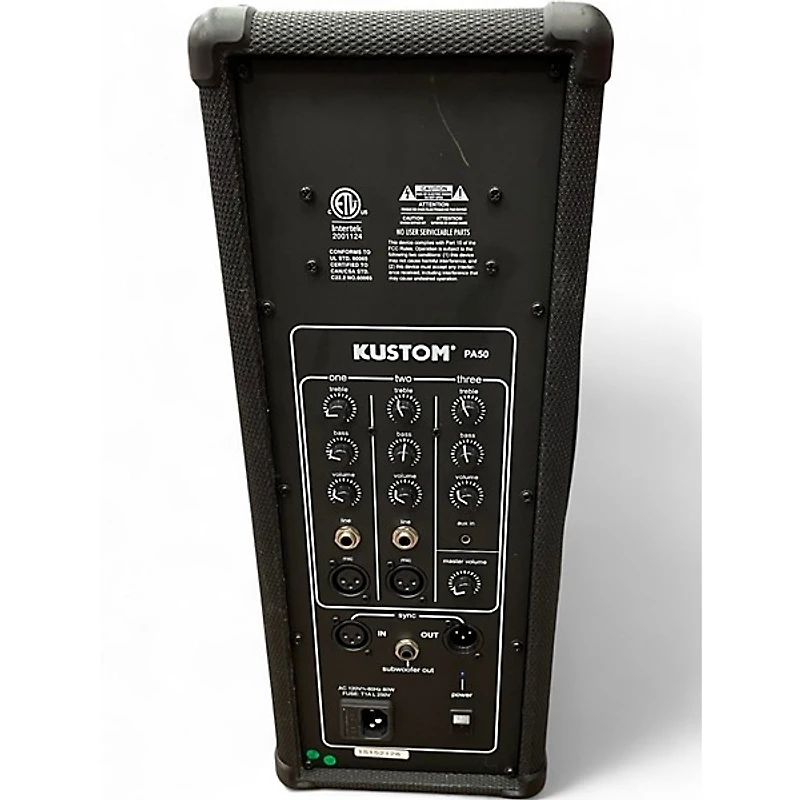 Used Kustom PA50 Powered Speaker
