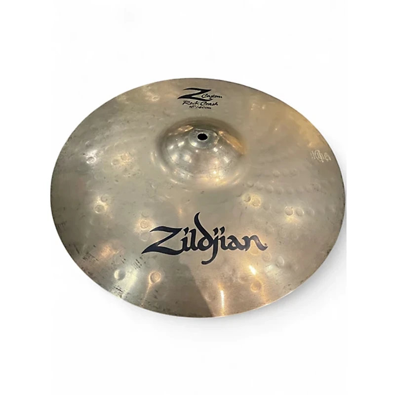 Used Zildjian 16in Z Custom Rock Crash Cymbal