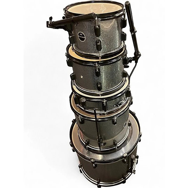 Used PDP by DW 5 Piece ENCORE Black Onyx Drum Kit