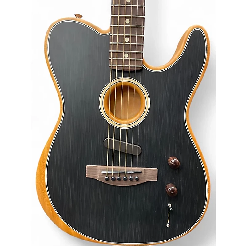 Used Fender Acoustasonic Player Telecaster NATURAL Acoustic Electric Guitar