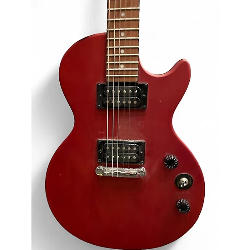 Used Epiphone Les Paul Special I Satin Cherry Solid Body Electric Guitar