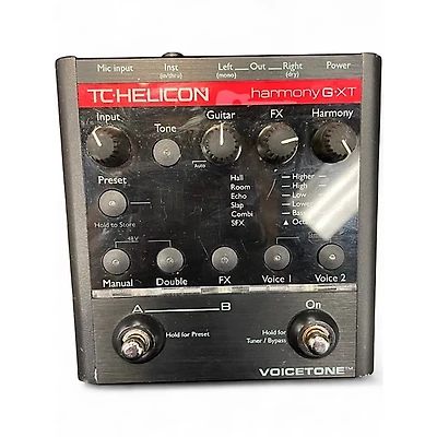 Used TC Helicon HARMONY GXT Effect Pedal