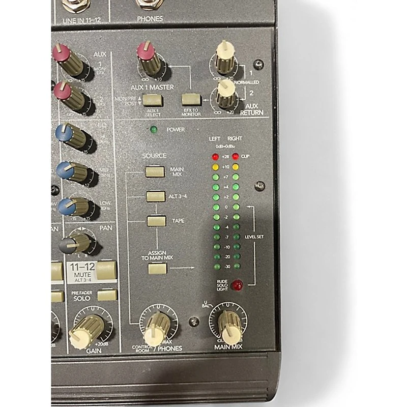 Used Mackie 1202VLZ Unpowered Mixer