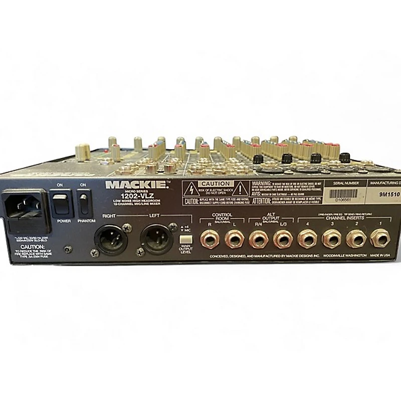 Used Mackie 1202VLZ Unpowered Mixer