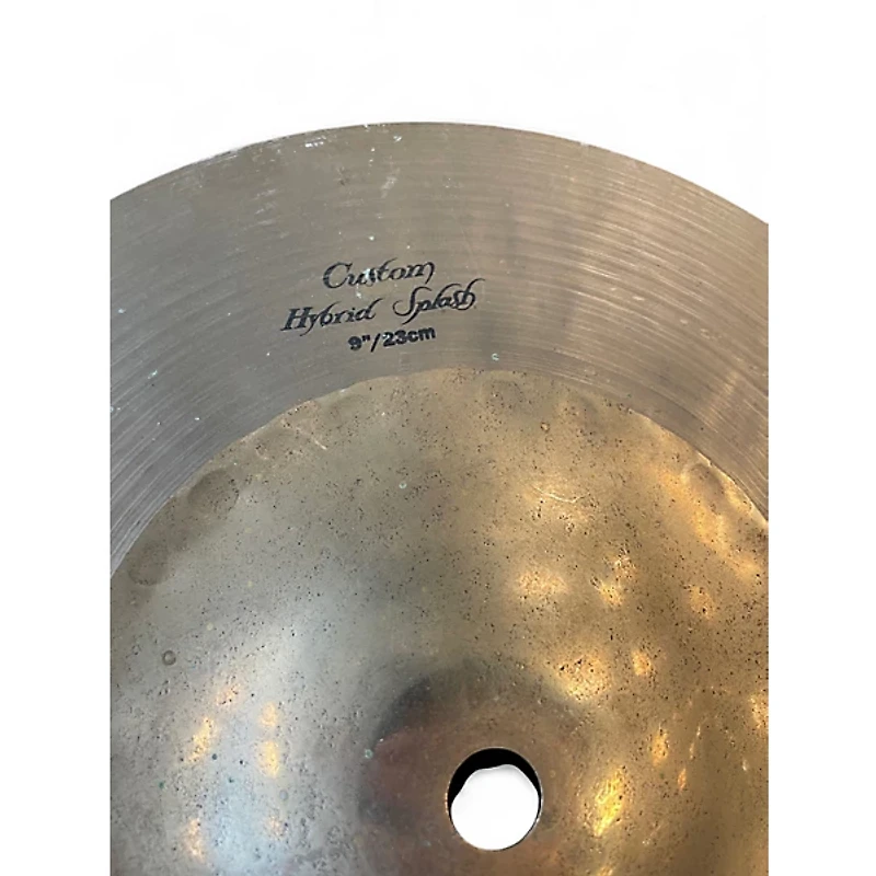 Used Zildjian 9in K Custom Hybrid Splash Cymbal