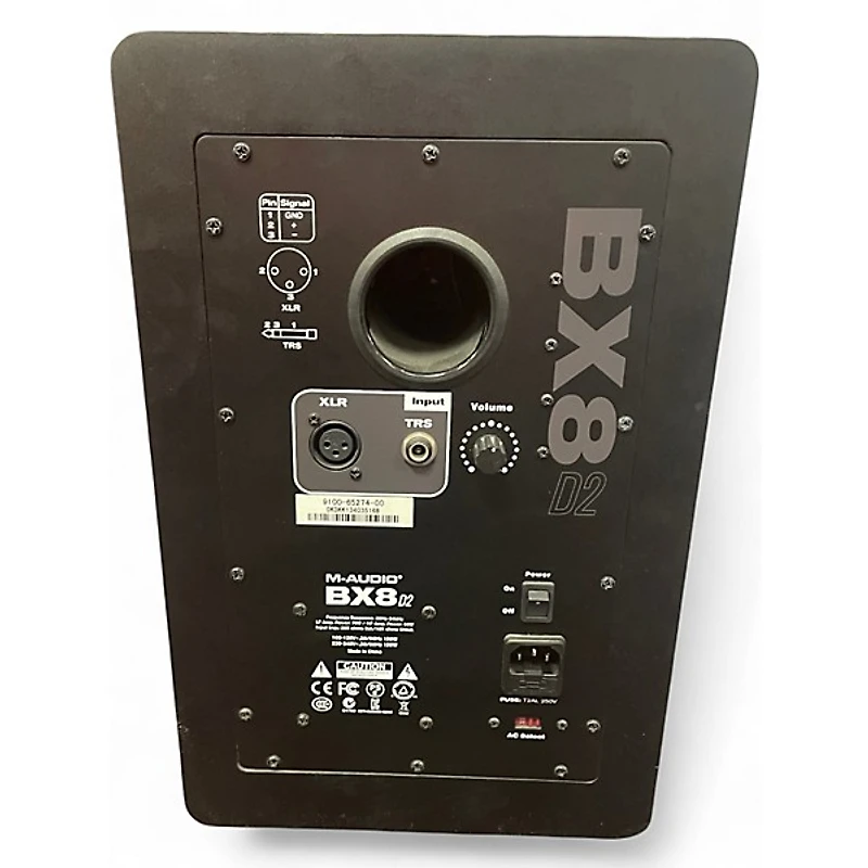 Used M-Audio BX8 D2 Powered Monitor