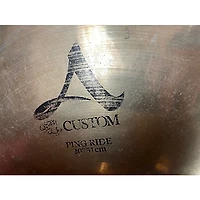 Used Zildjian 20in A Custom Ping Ride Cymbal