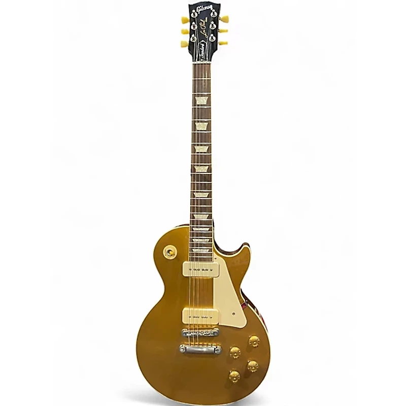 Used Gibson les paul standard 50s p90 goldtop Solid Body Electric Guitar