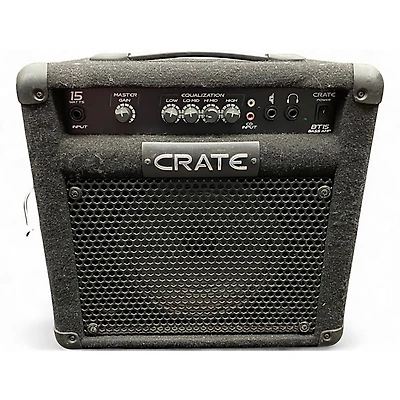 Used Crate BT15 1X8 15W Bass Combo Amp