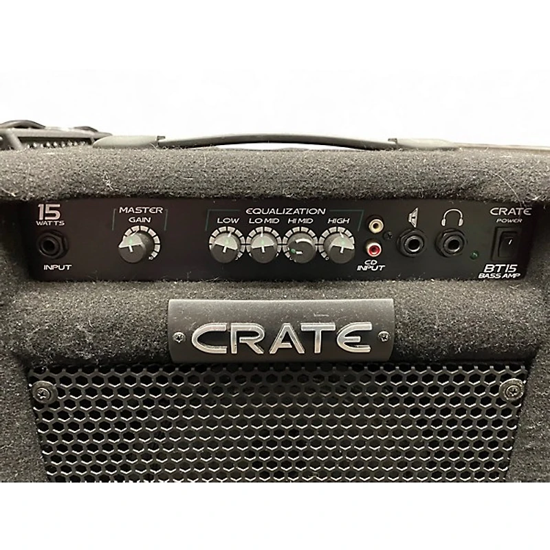 Used Crate BT15 1X8 15W Bass Combo Amp