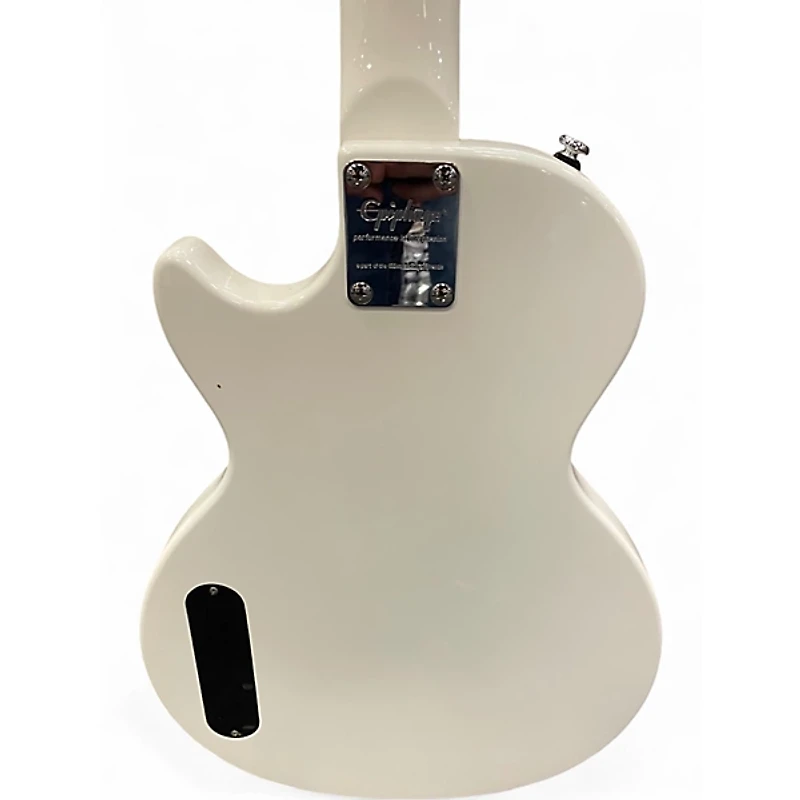 Used Epiphone Les Paul Junior WHITE Solid Body Electric Guitar