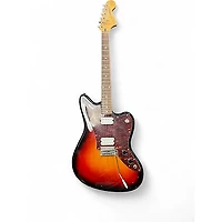 Used Squier JAGMASTER 3 Tone Sunburst Solid Body Electric Guitar