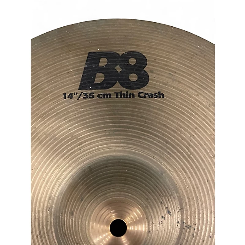 Used SABIAN 16in B8 Thin Crash Cymbal
