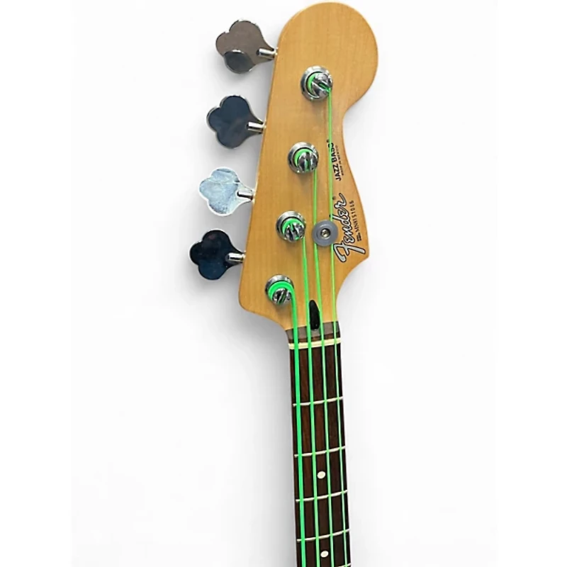 Used Fender Standard Jazz Bass Arctic White Electric Bass Guitar