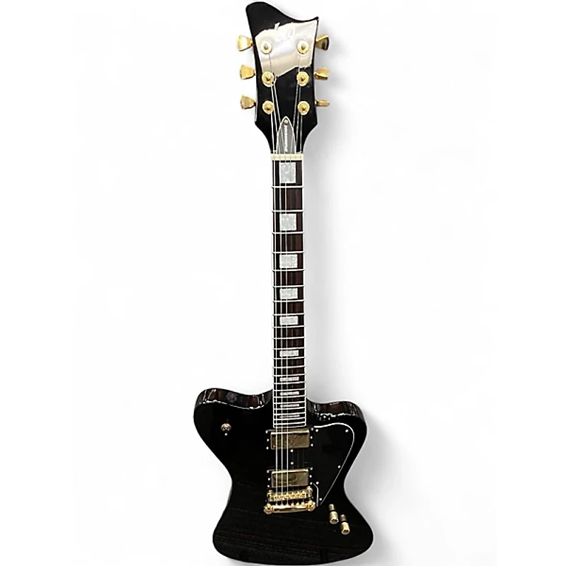 Used ESP LTD SPARROWHAWK BLACK Solid Body Electric Guitar