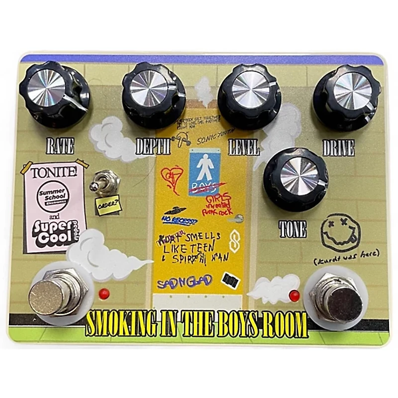 Used Summer School Electronics SMOKING IN THE BOYS ROOM Effect Pedal