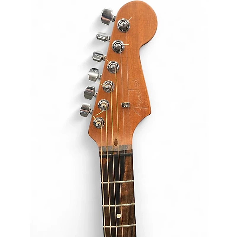 Used Fender American Acoustasonic Jazzmaster Tungsten Acoustic Electric Guitar