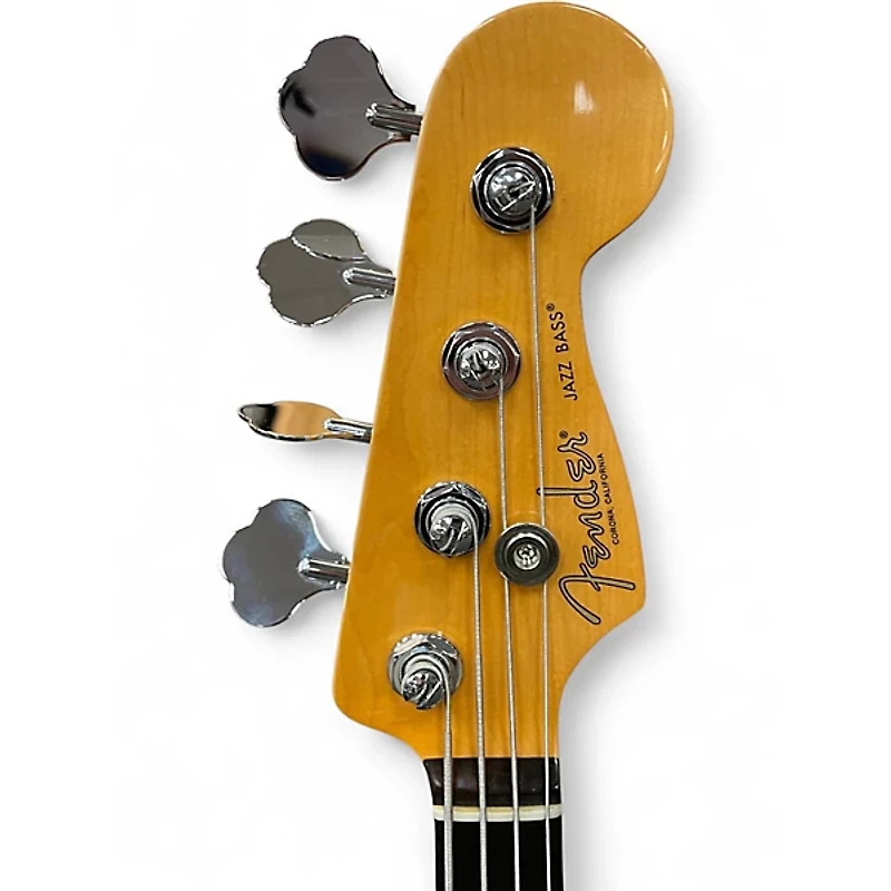 Used Fender American Professional II Jazz Bass miami blue Electric Bass Guitar