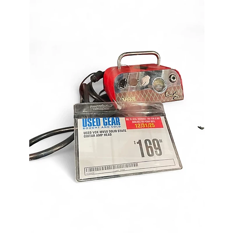 Used VOX MV50 Solid State Guitar Amp Head