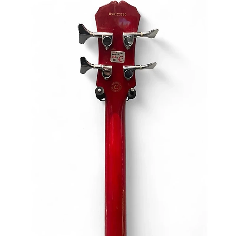 Used Epiphone Les Paul Bass Cherry Sunburst Electric Bass Guitar