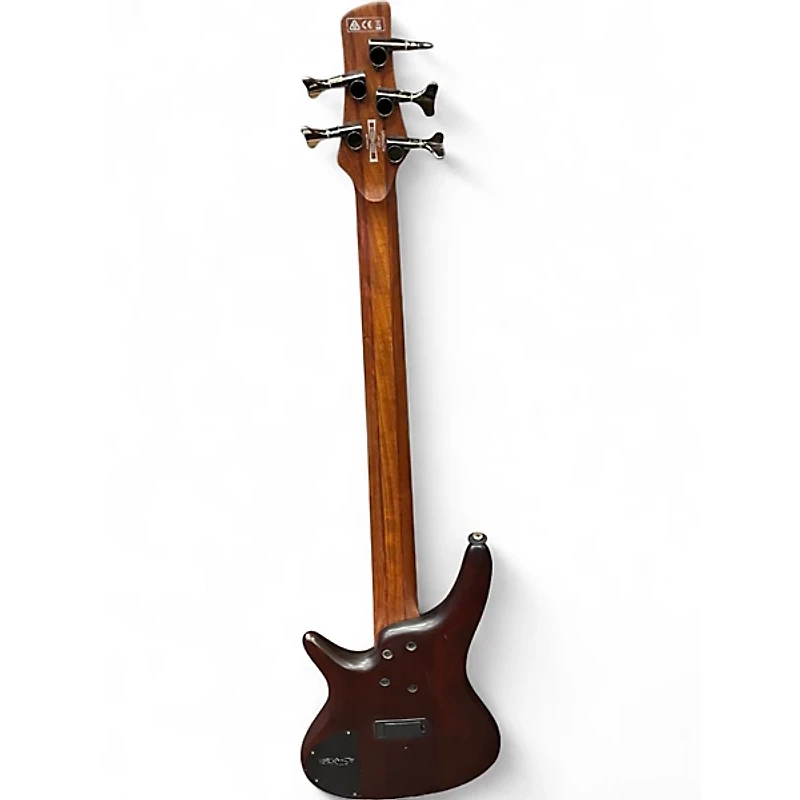 Used Ibanez SR505 5 String Natural Electric Bass Guitar