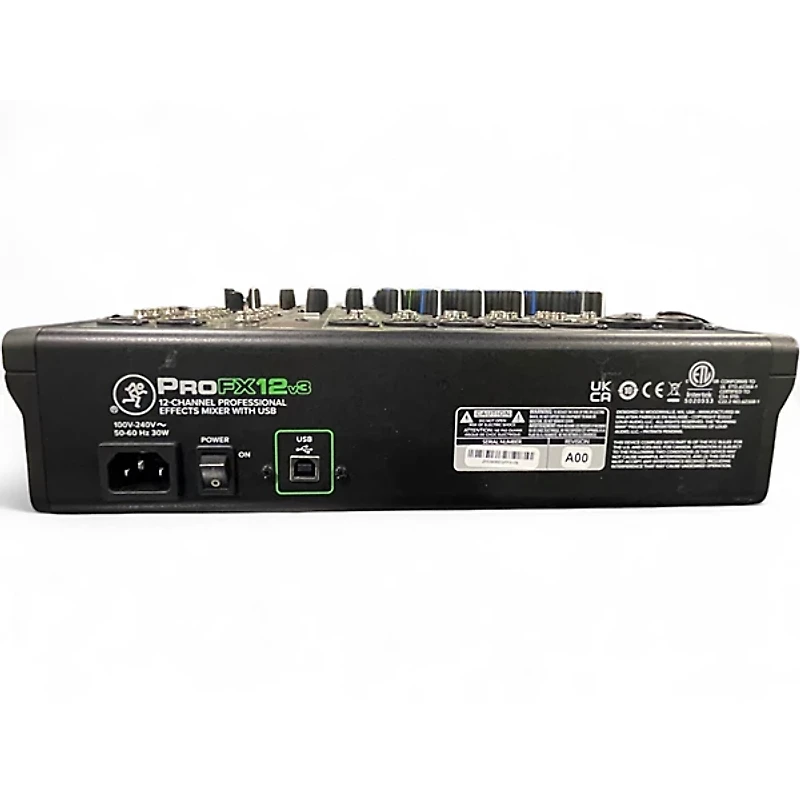 Used Mackie PROFX12 Unpowered Mixer