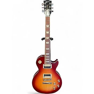 Used Gibson Les Paul Classic Vintage Sunburst Solid Body Electric Guitar