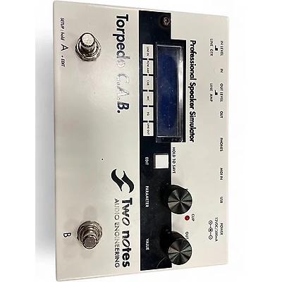 Used Two Notes AUDIO ENGINEERING Torpedo C.A.B. Effect Processor