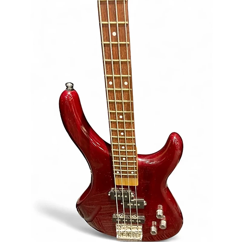 Used Jackson JS SPECTRA Red Electric Bass Guitar