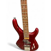 Used Jackson JS SPECTRA Red Electric Bass Guitar