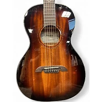 Used Alvarez AP66E Parlor SHADOWBURST Acoustic Electric Guitar