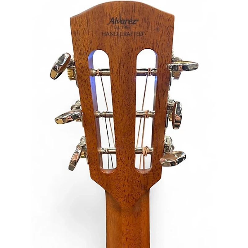 Used Alvarez AP66E Parlor SHADOWBURST Acoustic Electric Guitar