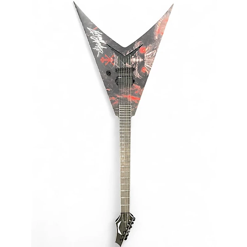 Used Dean VENGEANCE Black Solid Body Electric Guitar