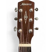 Used Alvarez MD60e Herringbone Natural Acoustic Electric Guitar